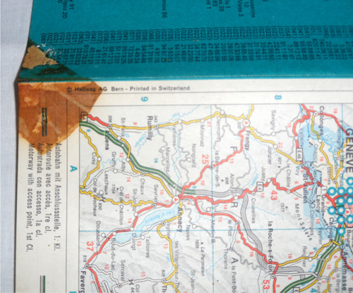 Turistická skládací MAPA • Švýcarsko — foto 5