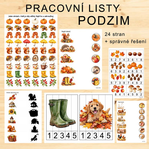 Pracovní Listy - Podzim v Pdf — foto 2