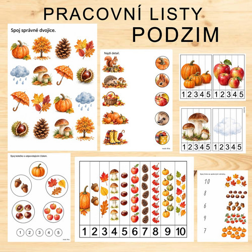 Pracovní Listy - Podzim v Pdf — foto 3