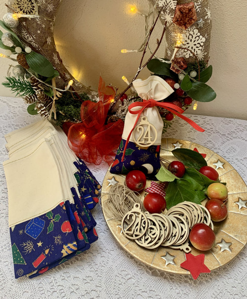 Adventní kalendář s modrou — foto 2