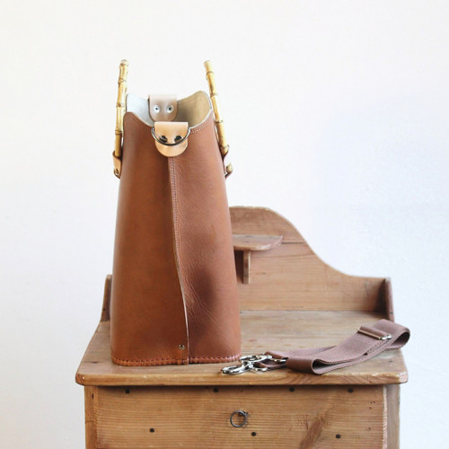 Leather handbag *Brandy* — foto 5