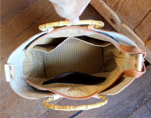 Leather handbag *Brandy* — foto 4