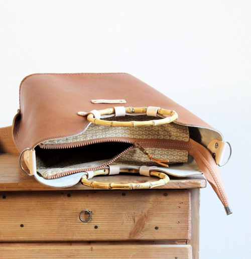 Leather handbag *Brandy* — foto 6