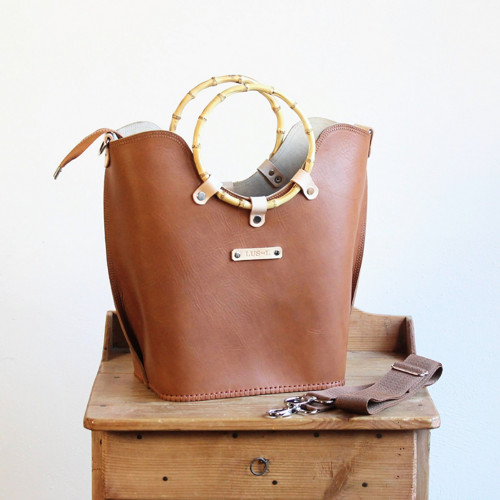 Leather handbag *Brandy* — foto 2