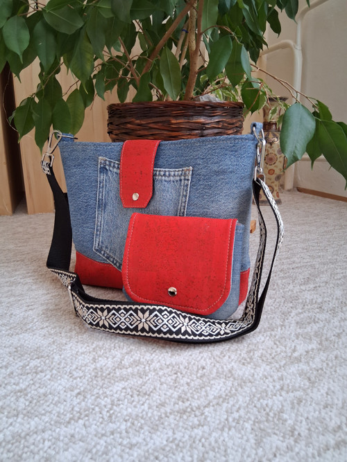 Kabelka riflova + korek — foto 3