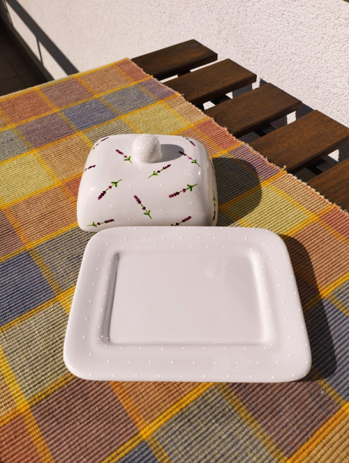 Levandule mezi puntíky...máslenka — foto 3