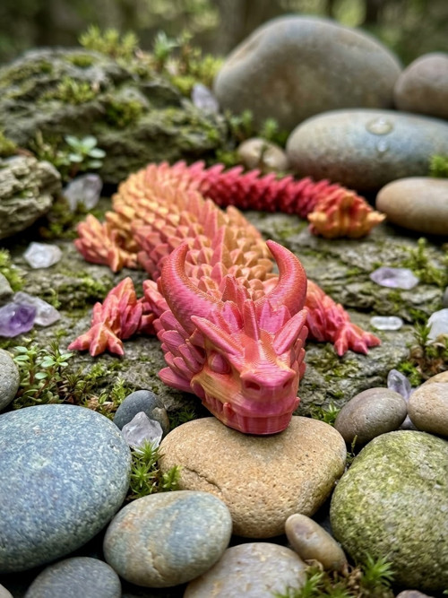 Ohnivý strážce - 42cm - 3D tisk — foto 2