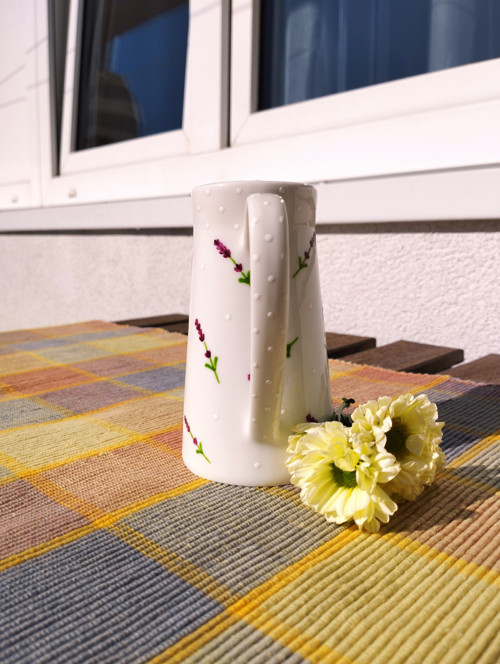 Levandule mezi puntíky....mlíčenka — foto 2