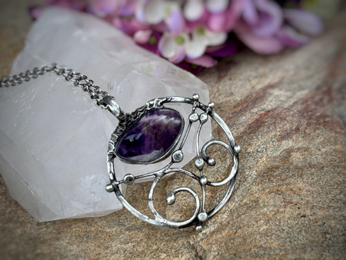 Amulet ametystový (C116) — foto 3