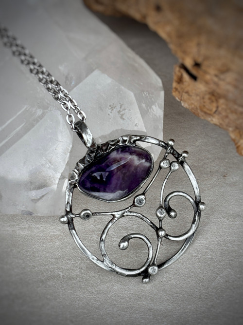 Amulet ametystový (C116) — foto 5
