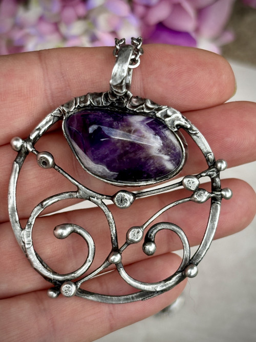 Amulet ametystový (C116) — foto 6