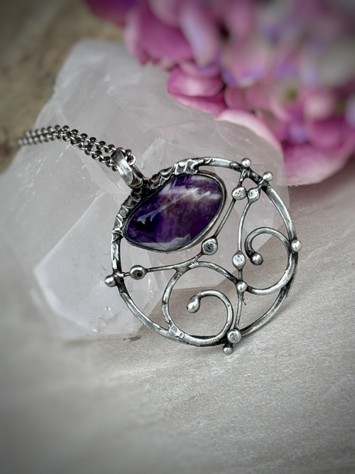 Amulet ametystový (C116) — foto 2