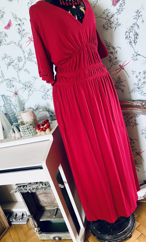 Šaty boho red — foto 5