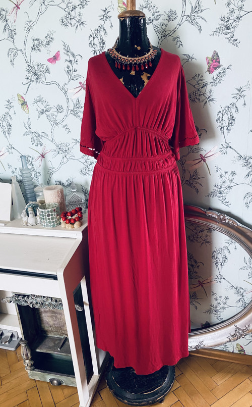 Šaty boho red — foto 2
