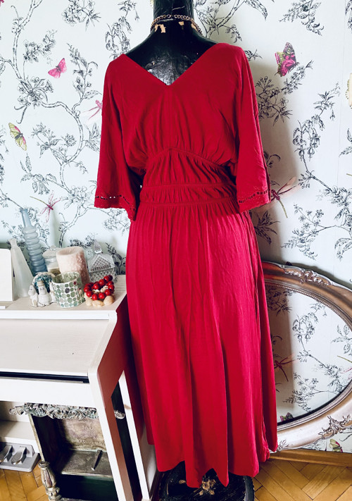 Šaty boho red — foto 6
