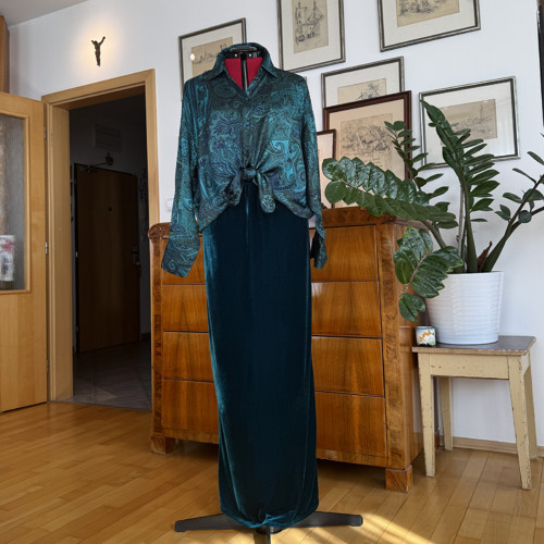 Sametová sukně — foto 3