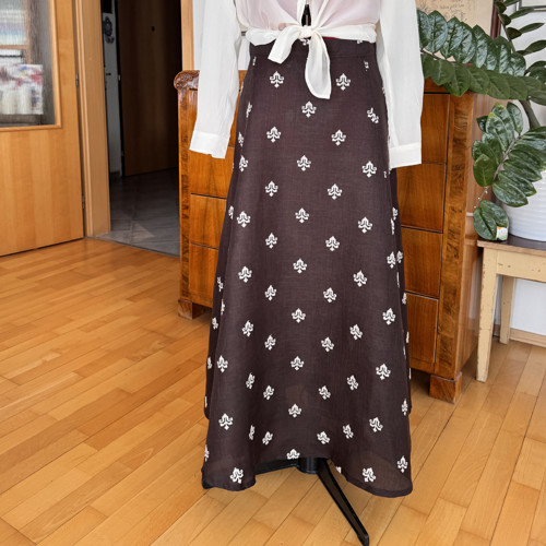 Lněná sukně — foto 3