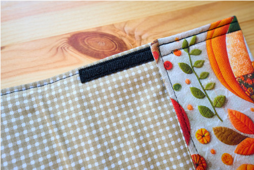 Obal na knihy - patchwork dýně — foto 3