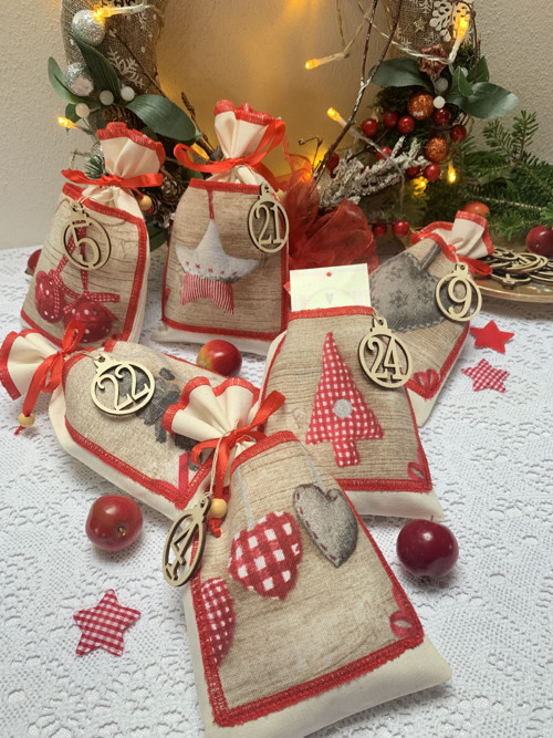 Adventní kalendář - velké pytlíčky — foto 3