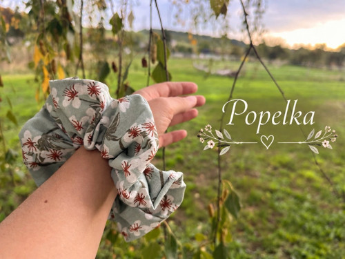 Kolekce scrunchie gumiček — foto 2