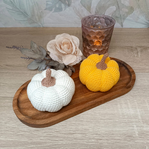 Dýně háčkovaná - žlutá — foto 3