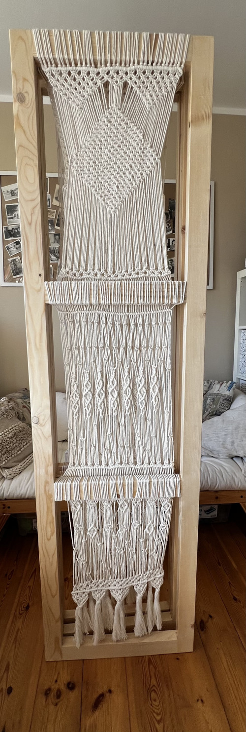 Boho Macrame Paravan — foto 2