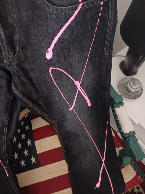 Denim neon cákance — foto 3