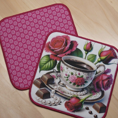 Romantická káva ... prostírání — foto 3