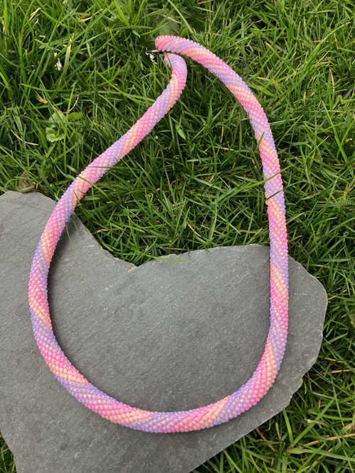 Pink rainbow, náhrdelník — foto 3