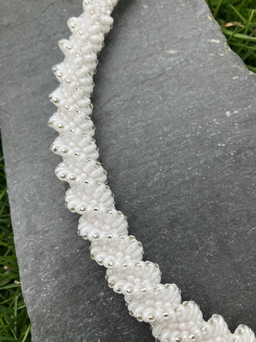 White crystal, náhrdelník — foto 3