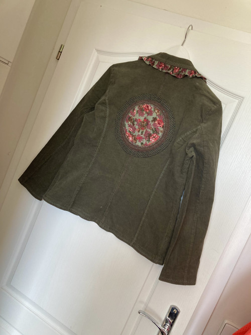 Manchestrove khaki recy sako — foto 4