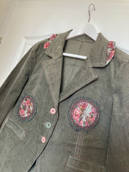 Manchestrove khaki recy sako — foto 5
