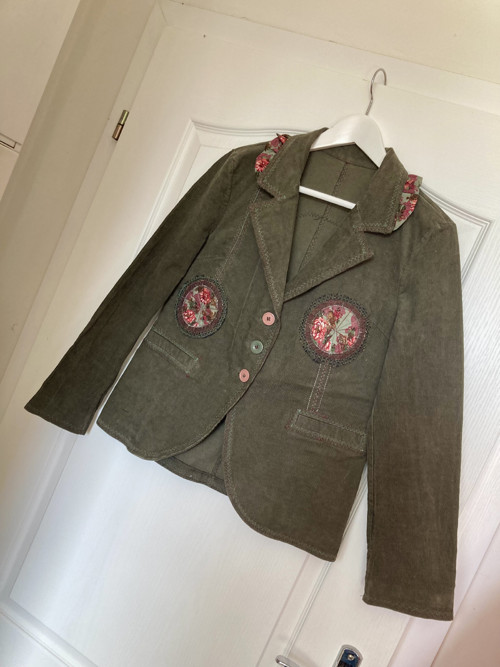 Manchestrove khaki recy sako — foto 3