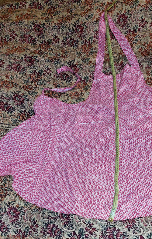 Retro bavlněná zástĕra — foto 3
