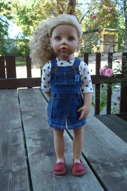 Götz 50 cm - sukýnka s laclem — foto 3