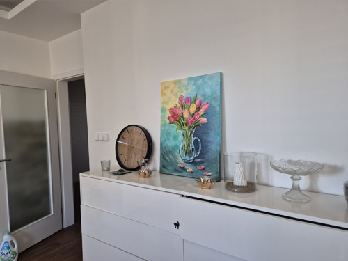 Jarní tulpány ve váze — foto 5