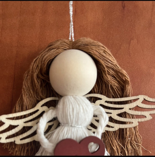 Macrame andělka — foto 2