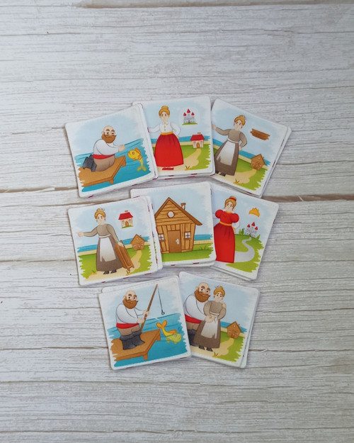 Textilní pexeso - O zlaté rybce — foto 6
