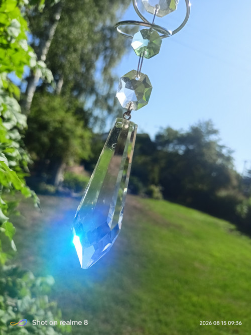 Lapač slunce - spirála - zelená — foto 4