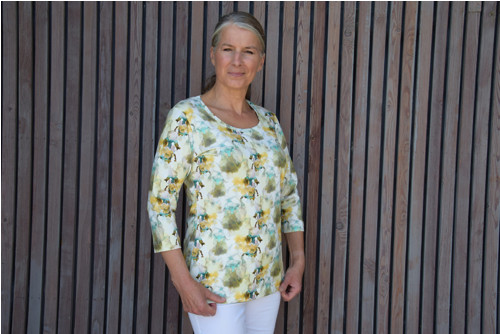 Tričko s kosatci s 3/4 r. - S - XXL — foto 4