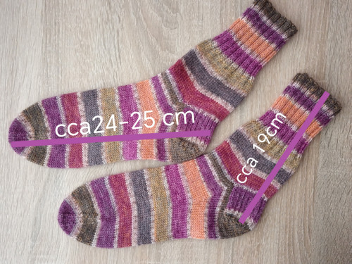 Ponožky "podzim" vel. 38-39 — foto 2