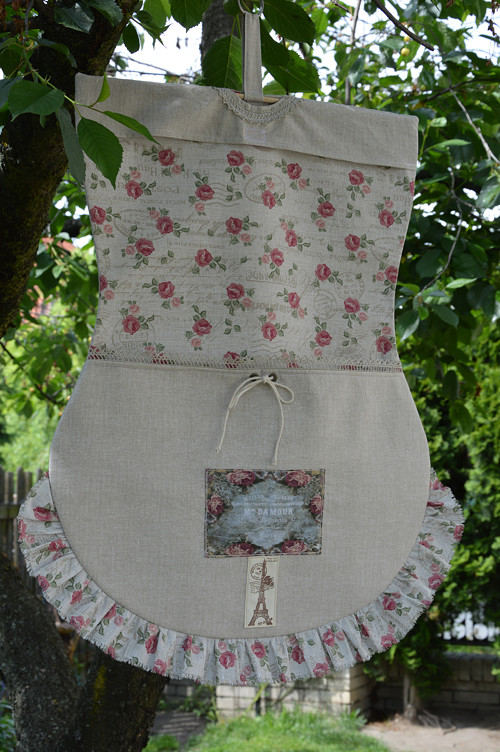 Vintage textilní kapsář Rose — foto 6