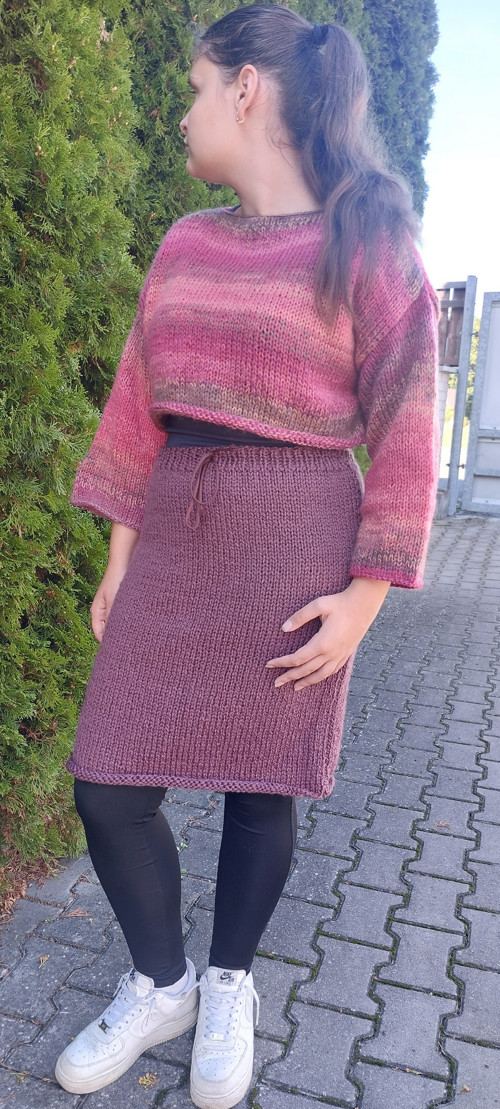 Sukně bordo — foto 2