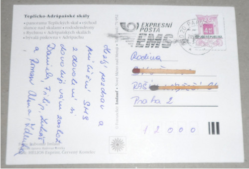 POHLEDNICE • Teplicko - Adršpašské skály — foto 2