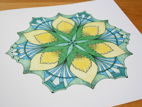 Mandala Leknínová — foto 3