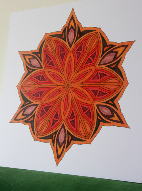 Mandala Podzimní přeměna — foto 2