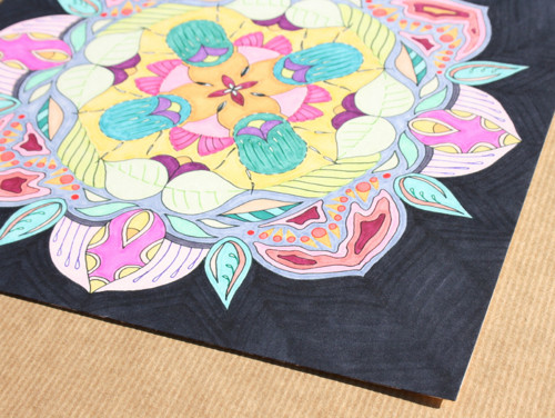 Mandala Tropická vášeň - Originál — foto 3
