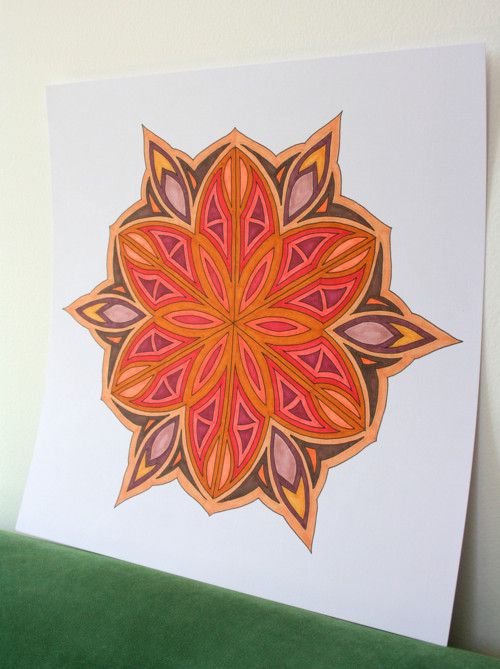 Mandala Podzimní přeměna — foto 2