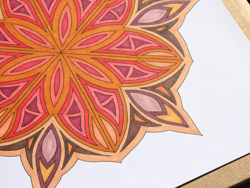 Mandala Podzimní přeměna — foto 3