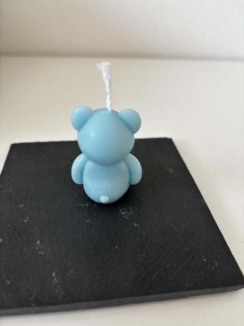 Sójová svíčka Medvídek – 4,5 cm — foto 5
